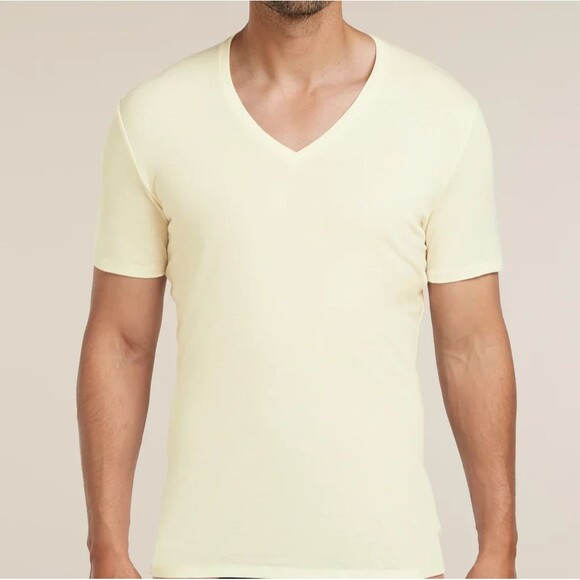 Icebreaker NEW Anatomica V-Neck Shirt Mens XXL Short Slv Wool Blend Base Layer - Picture 2 of 12